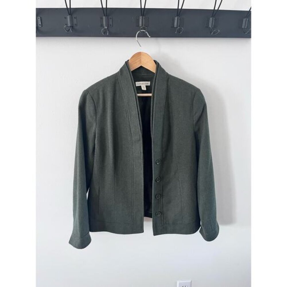 Coldwater Creek Funnel Neck Jacket